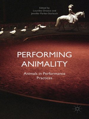 cover image of Performing Animality